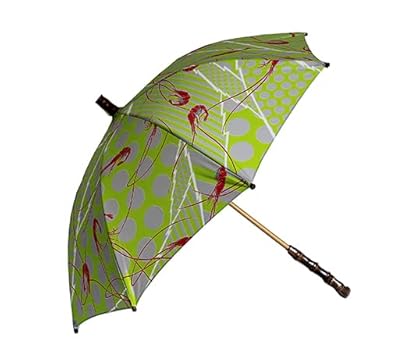 Amazon | ひいなかた 友禅柄晴雨兼用傘・甘エビと鰤起こし | 長